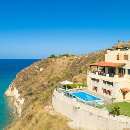 Souda Bay View Villa Kalámion Eksteriør bilde