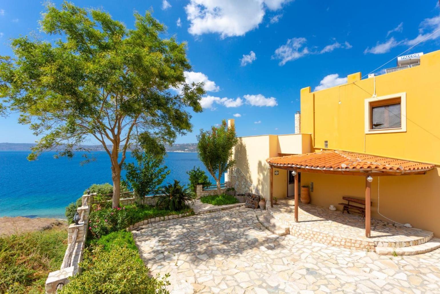 Souda Bay View Villa Kalámion Eksteriør bilde