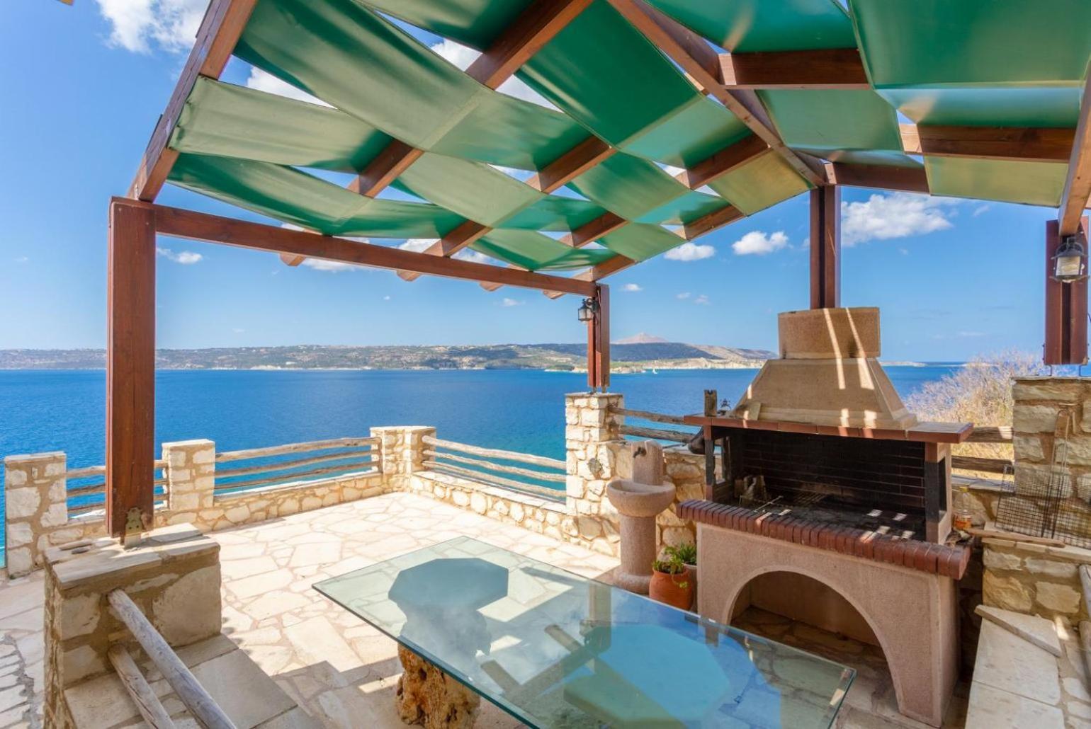 Souda Bay View Villa Kalámion Eksteriør bilde